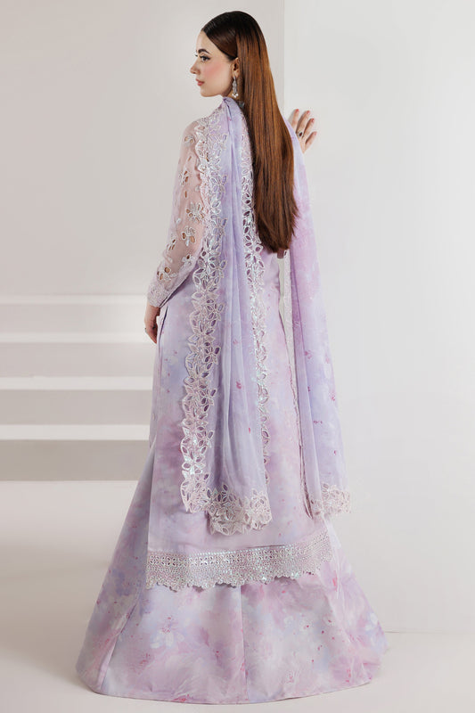 Farasha Lilac Enchant Style — Mairaz Three-Piece Suit