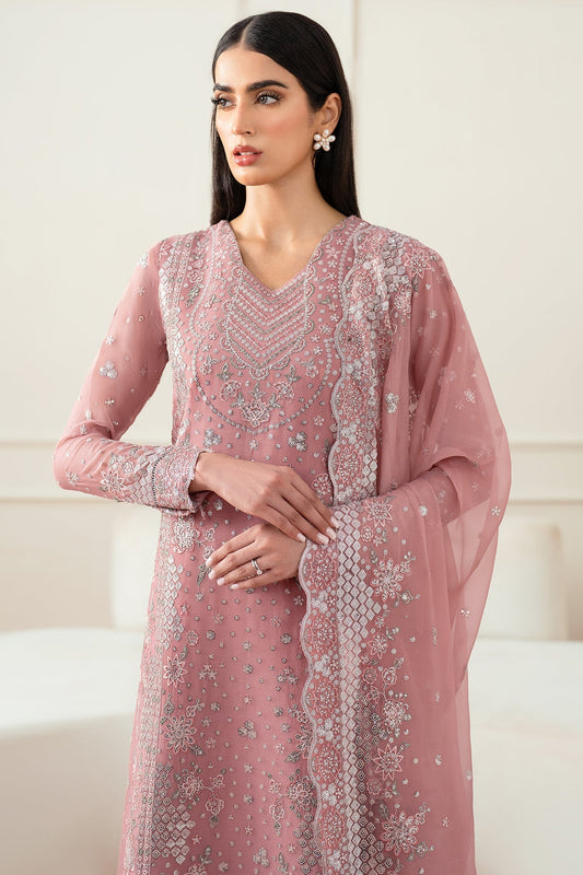 Farasha Style — Mairaz Mauve Three-Piece Suit