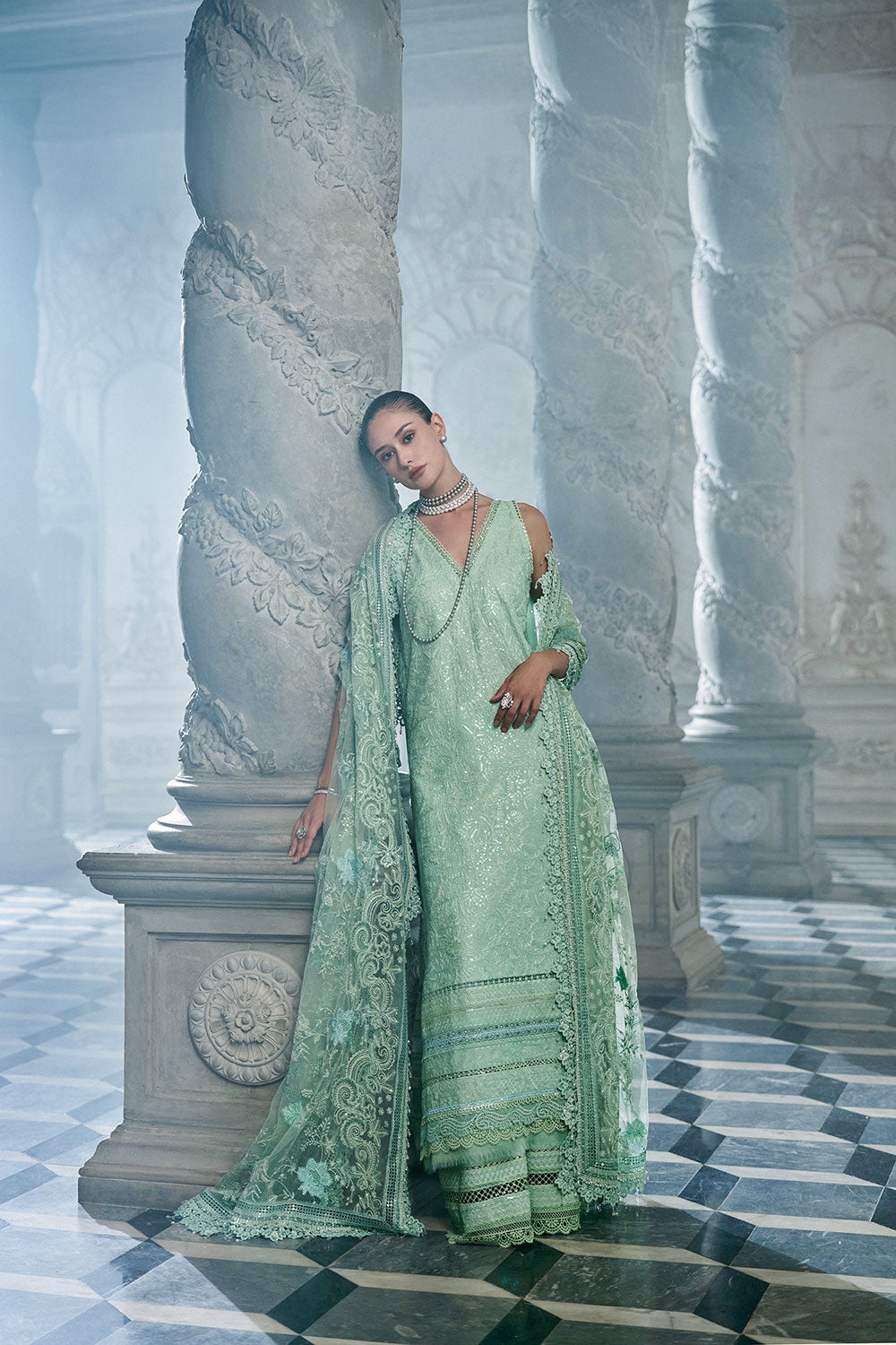 Sobia Nazir LEE26-4B Style — Mairaz Lawn Suit