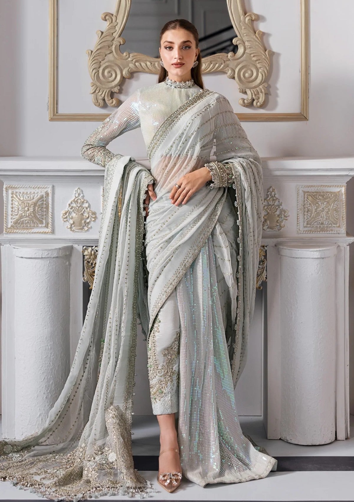 Maria B – Mbroidered MME-05 Style — Mairaz reproduction, product view 5 of 8