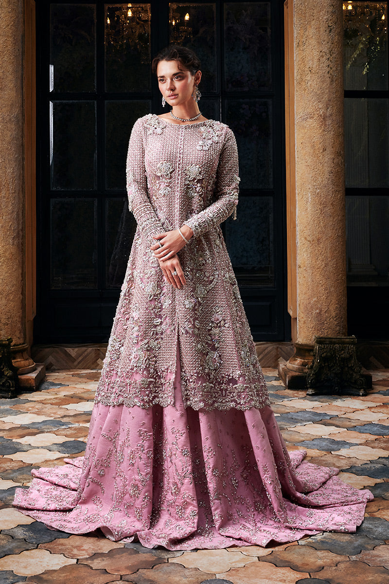 Mushq Zarim Style AC-59 wedding formal side view by MAIRAZ