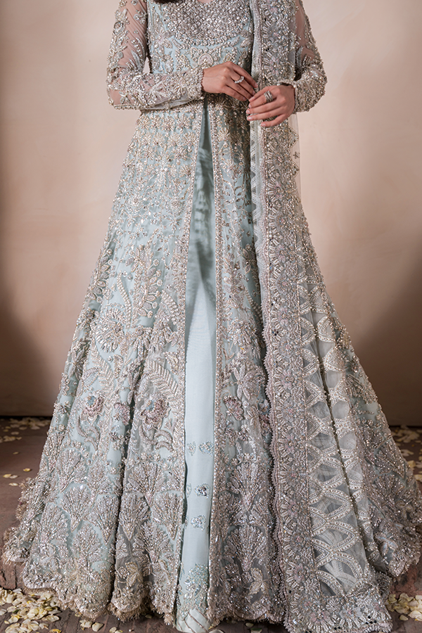 Soraya Ciel Style — Mairaz Ice Blue Wedding Maxi