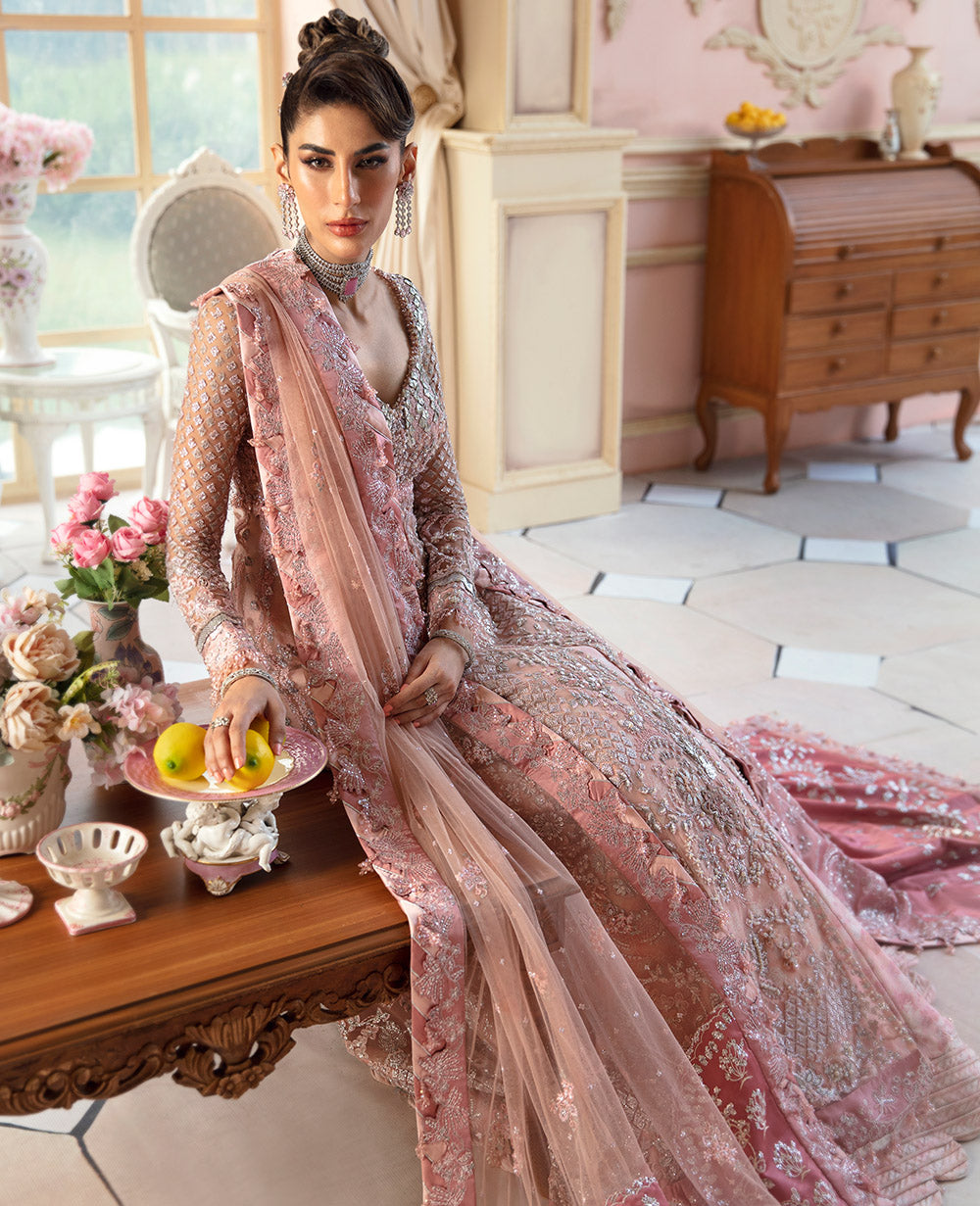 Republic Womens Wear RWU-23-D2 Style — Mairaz Dusty Pink Wedding Maxi