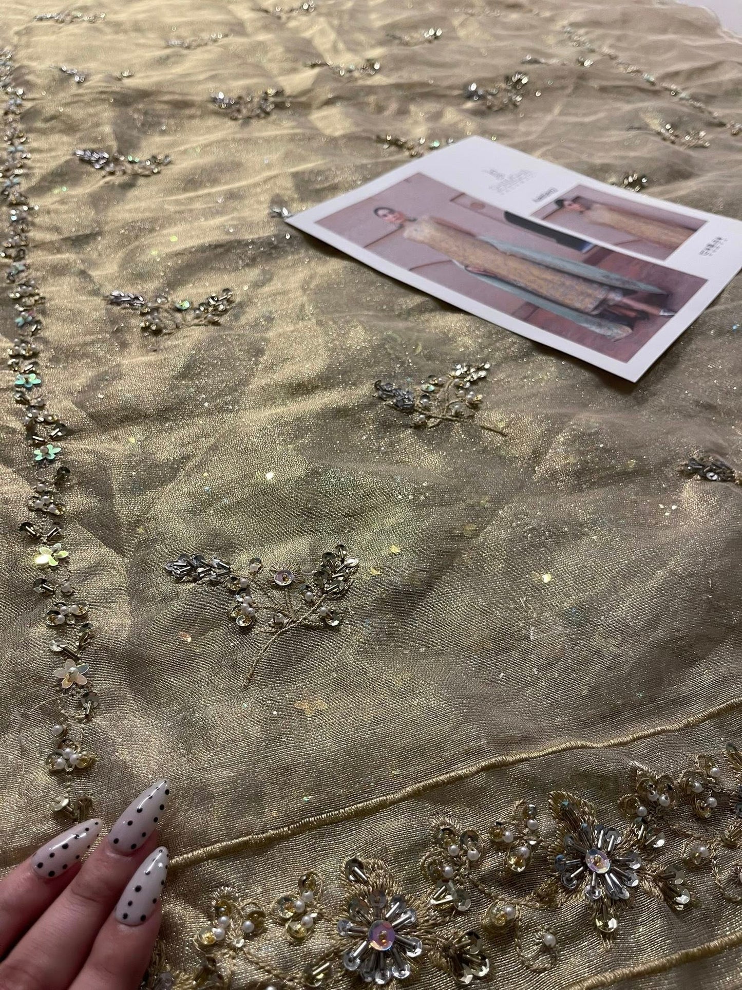 Republic Aakifah Style — Mairaz Yellow Gold Sharara