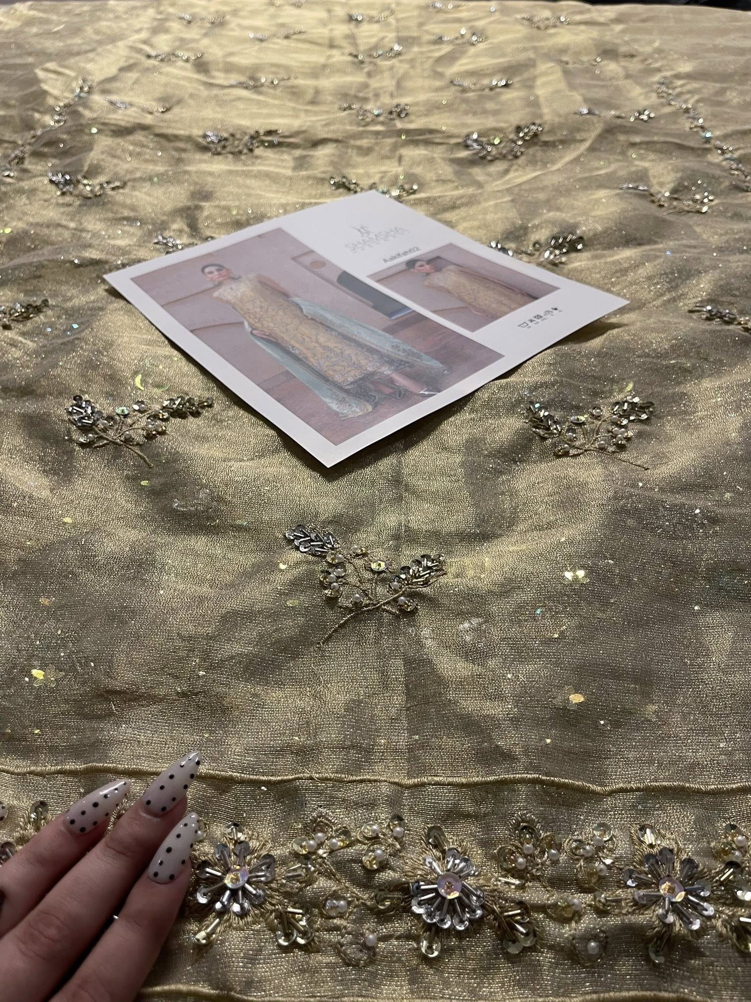 Republic Aakifah Style — Mairaz Yellow Gold Sharara