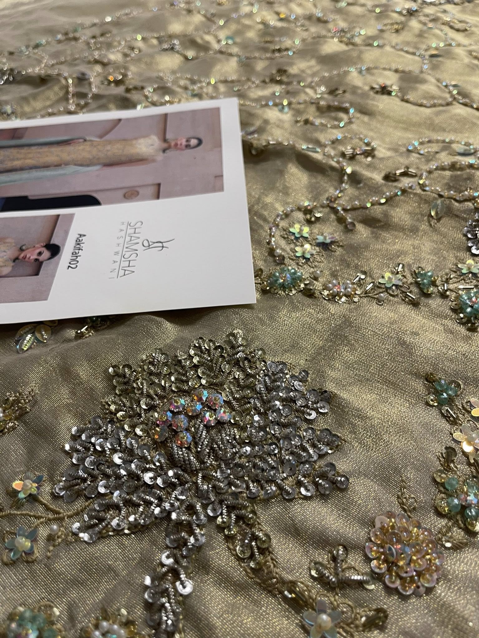 Republic Aakifah Style — Mairaz Yellow Gold Sharara