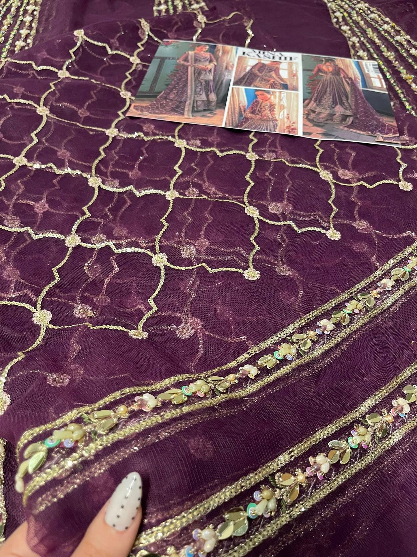Mina Kashif Hoor Style — Mairaz Sharara