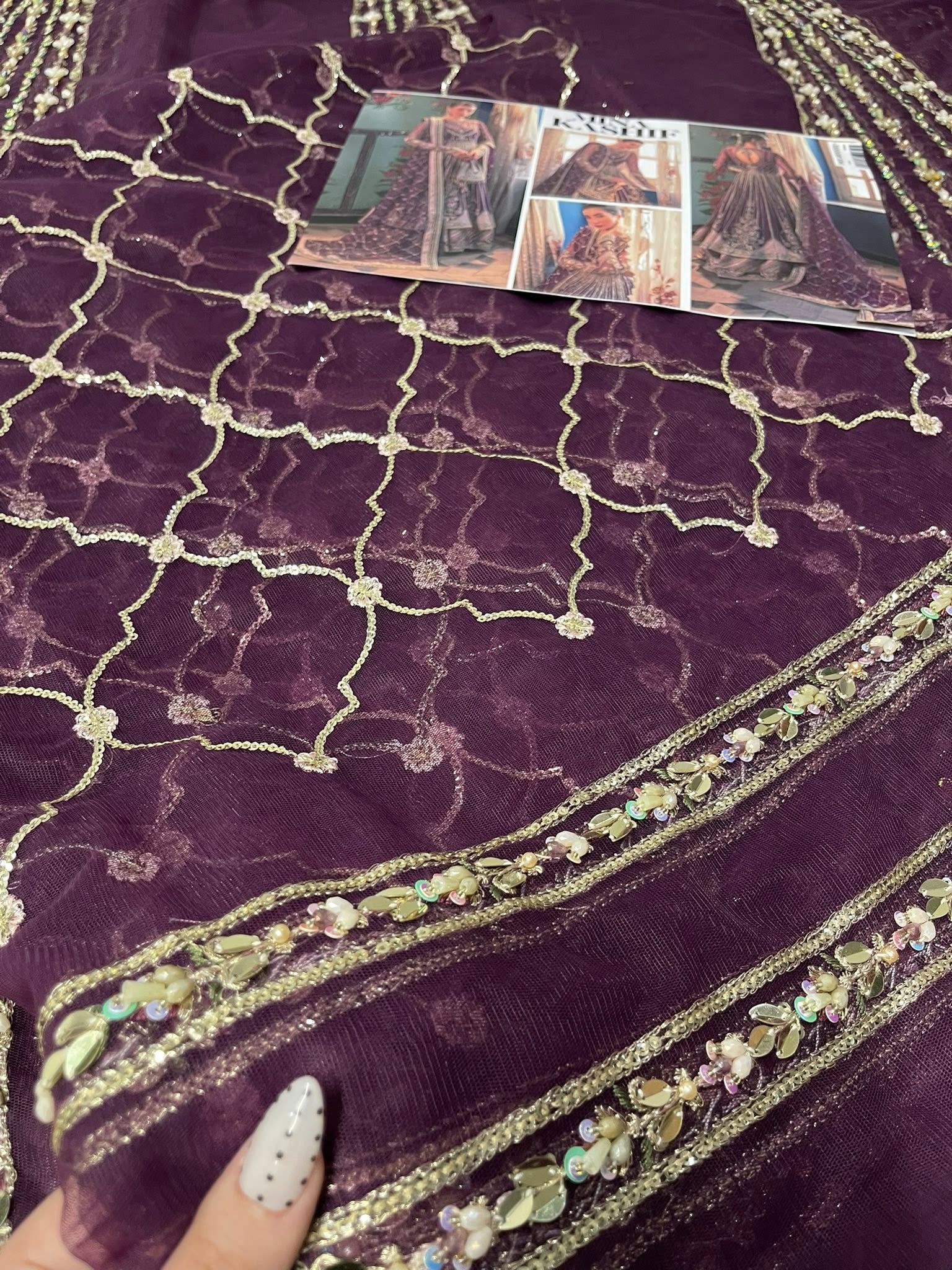 Mina Kashif Hoor Style — Mairaz Sharara