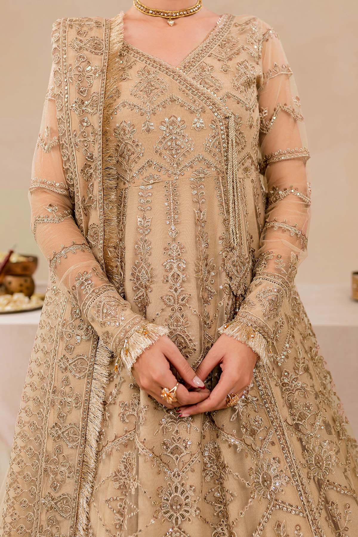 Farasha Dreamt Flair Style — Mairaz Three-Piece Suit