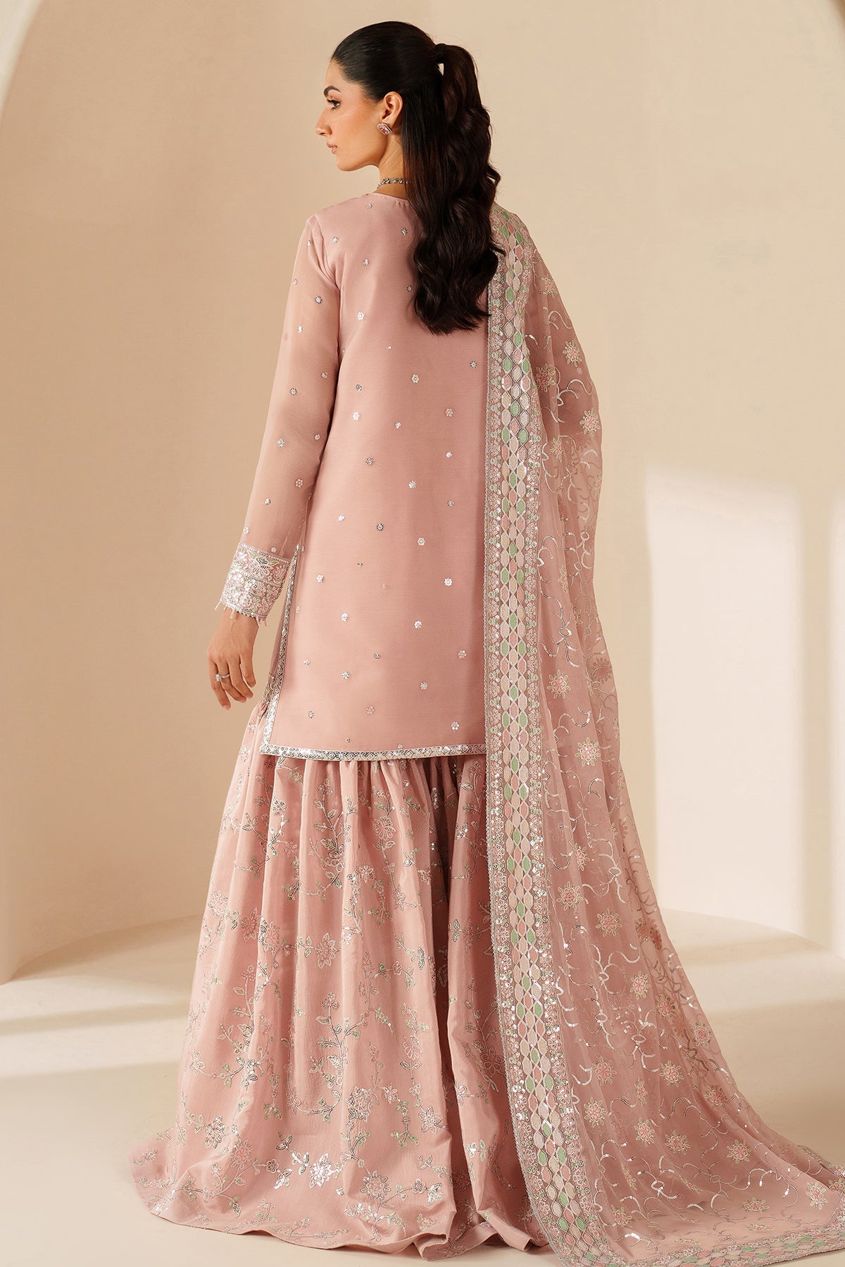 Farasha Serene Petal Style — Mairaz Three-Piece Suit