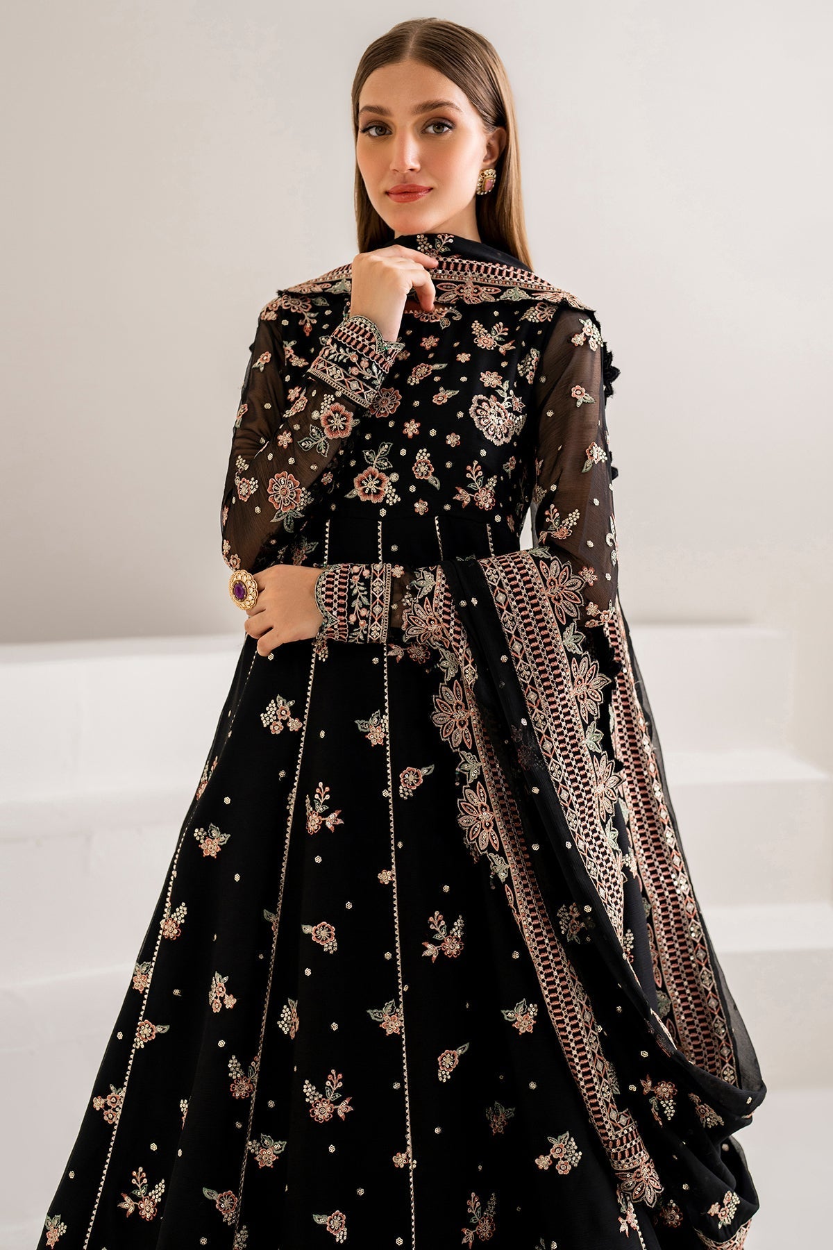 Farasha Opaline Style — Mairaz Three-Piece Suit