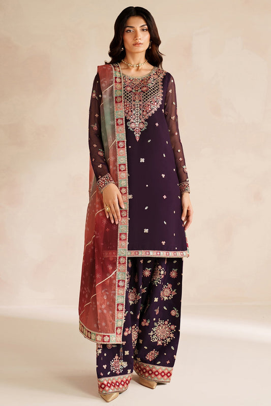 Farasha Rosette Glow Style — Mairaz Three-Piece Suit