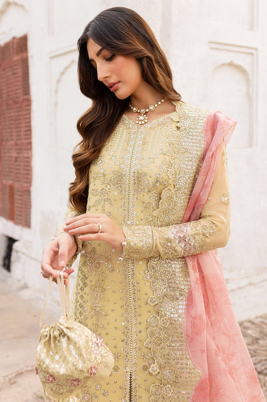Farasha Marigold Bliss Style — Mairaz Three-Piece Suit