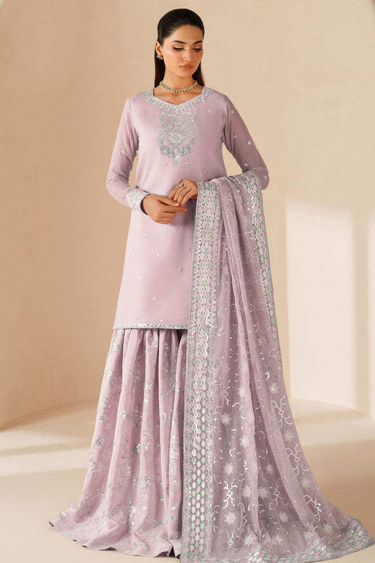 Farasha Style — Mairaz Mauve Blush Three-Piece Suit
