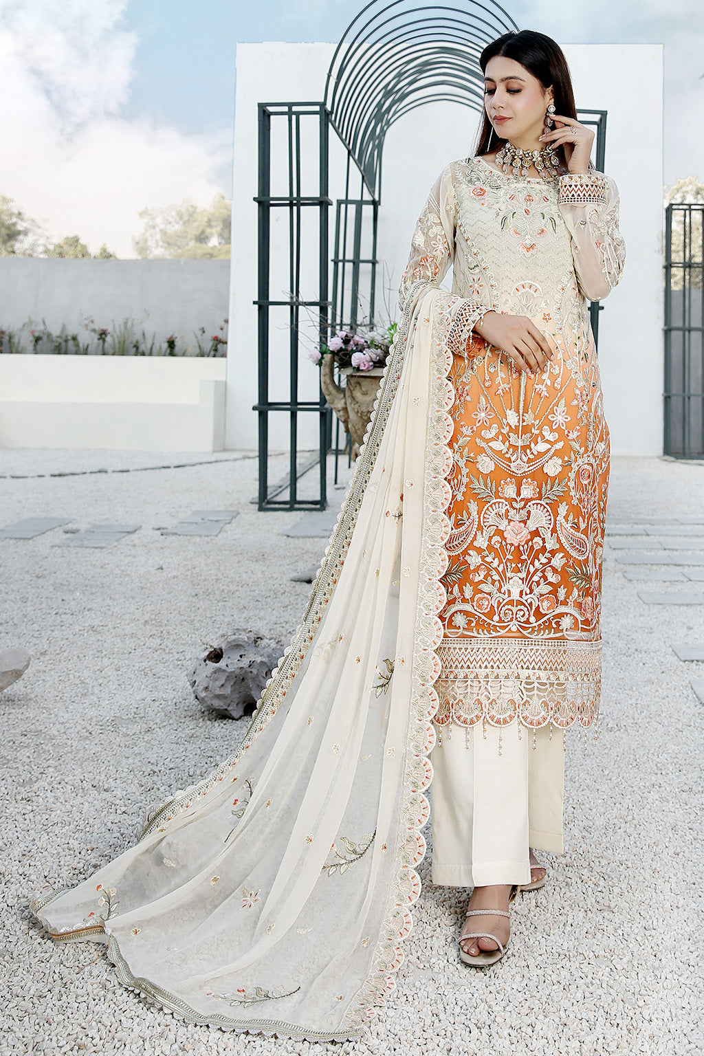 Maryams Sofia-ARZ-0210 Style — Mairaz Three-Piece Suit