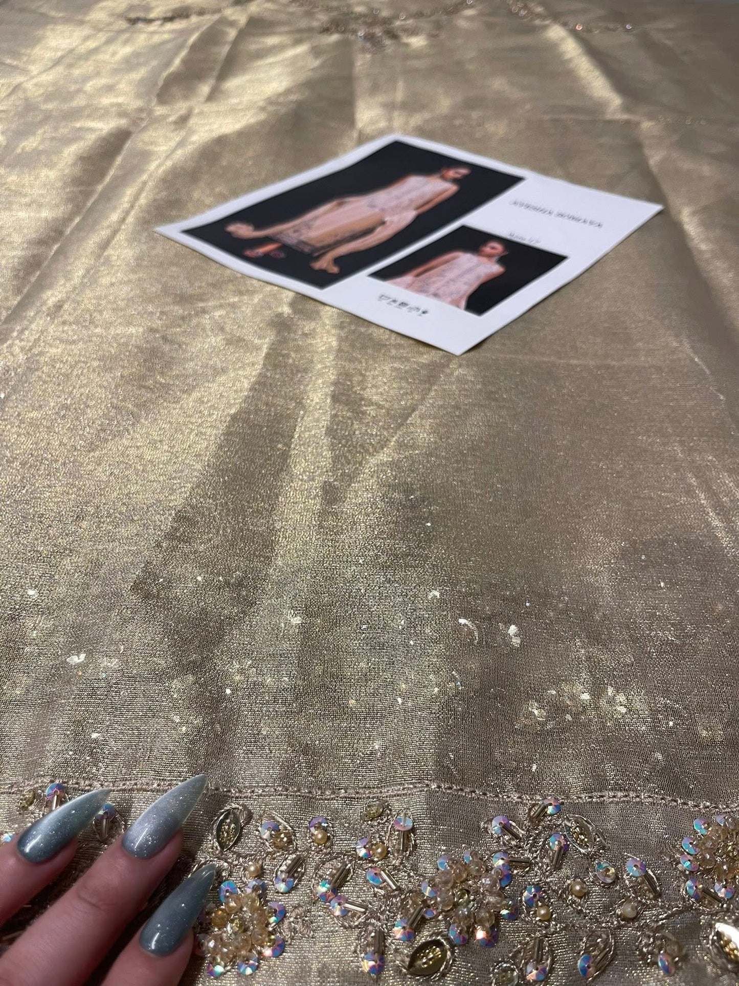 Ayesha Somaya Ayra Style — Mairaz Gold Three-Piece Suit