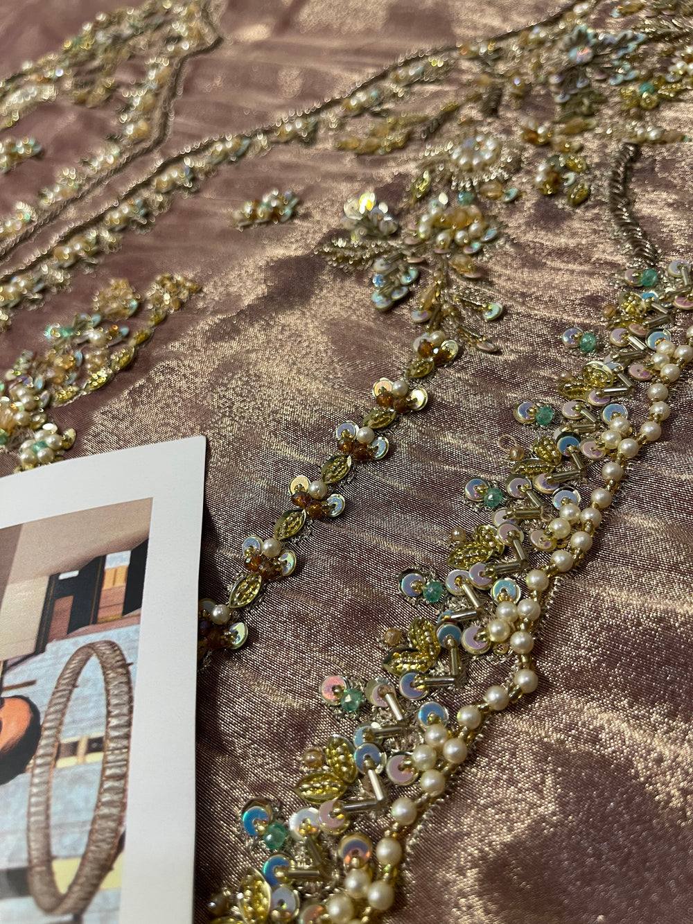 Republic Women Wear Noor Style — Mairaz Mauve & Turquoise Sharara
