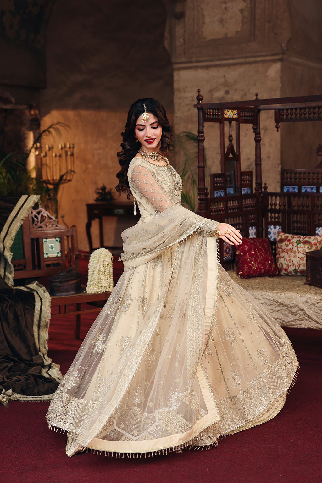 Saad Shaikh Noori Style — Mairaz Skin Lehenga