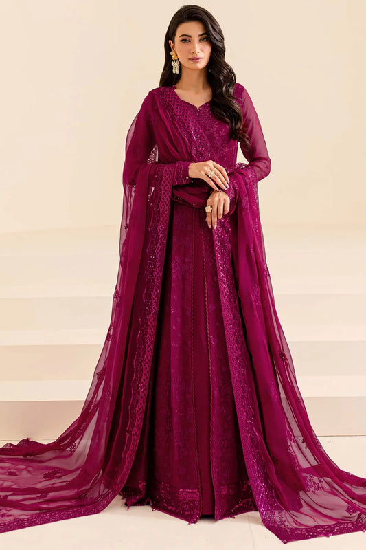 Farasha Mystic Mauve Style — Mairaz Three-Piece Suit