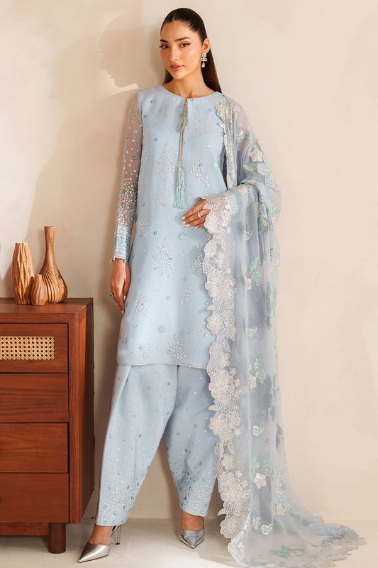 Farasha Frosted Mist Style — Mairaz Three-Piece Suit
