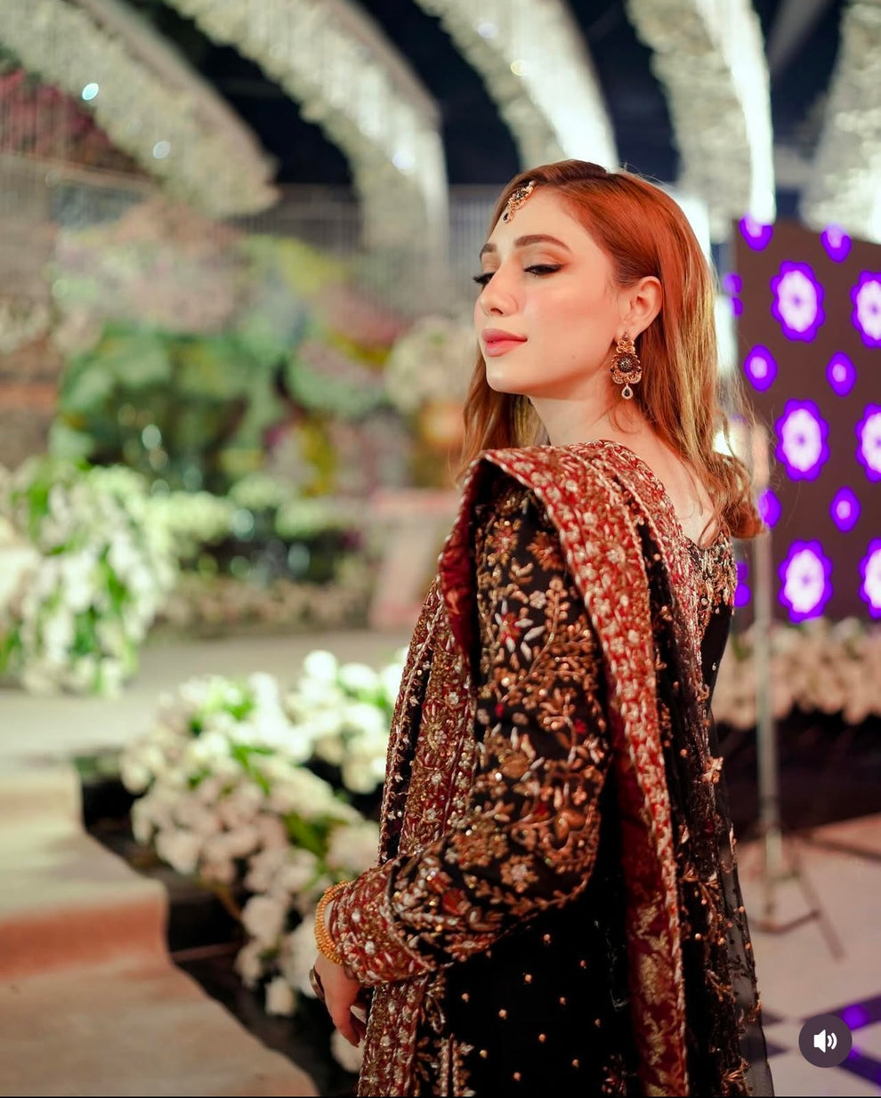 Haris Shakeel Shayna style — Mairaz black maxi reference, view 10 of 10