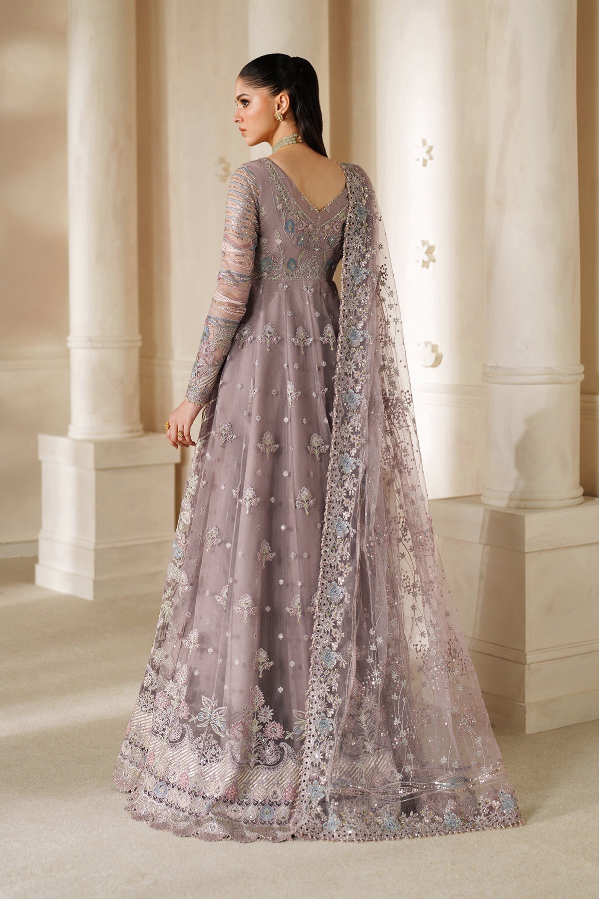 Baroque Chantelle CH14-04 style — Mairaz Embroidered Net Suit reference, view 3 of 19