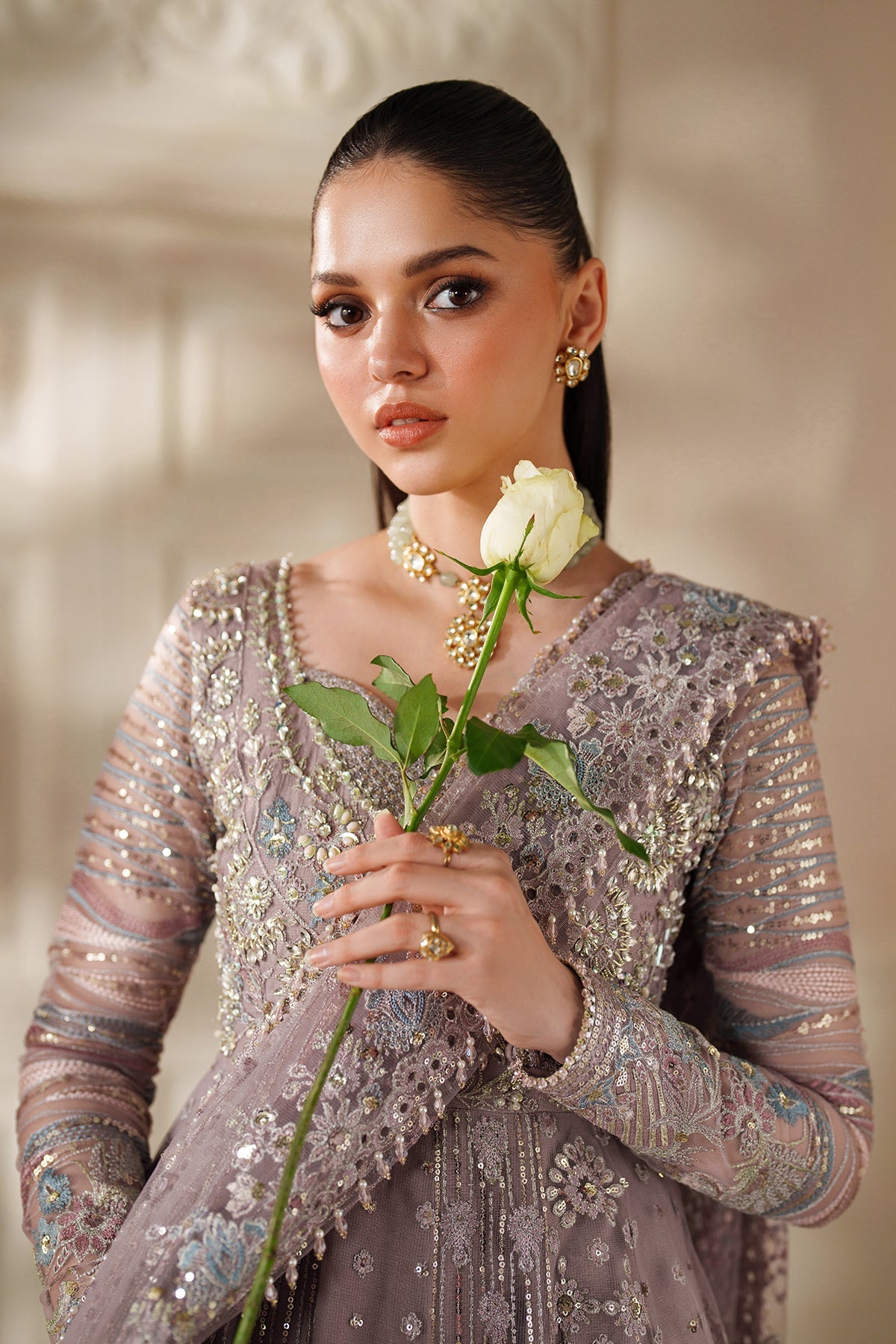 Baroque Chantelle CH14-04 style — Mairaz Embroidered Net Suit reference, view 14 of 19