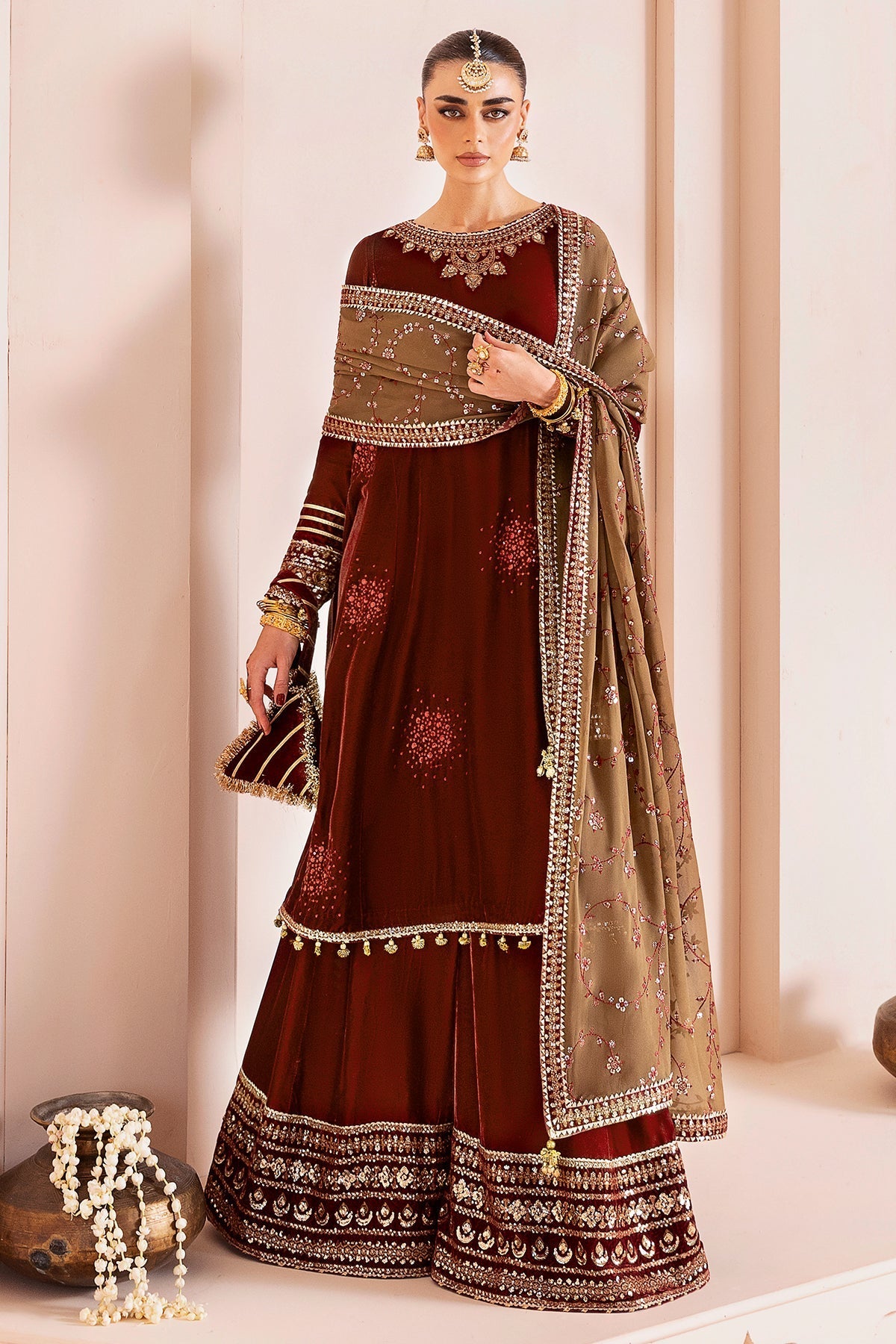 Jazmin CVF D-07 Style — Mairaz Three-Piece Suit