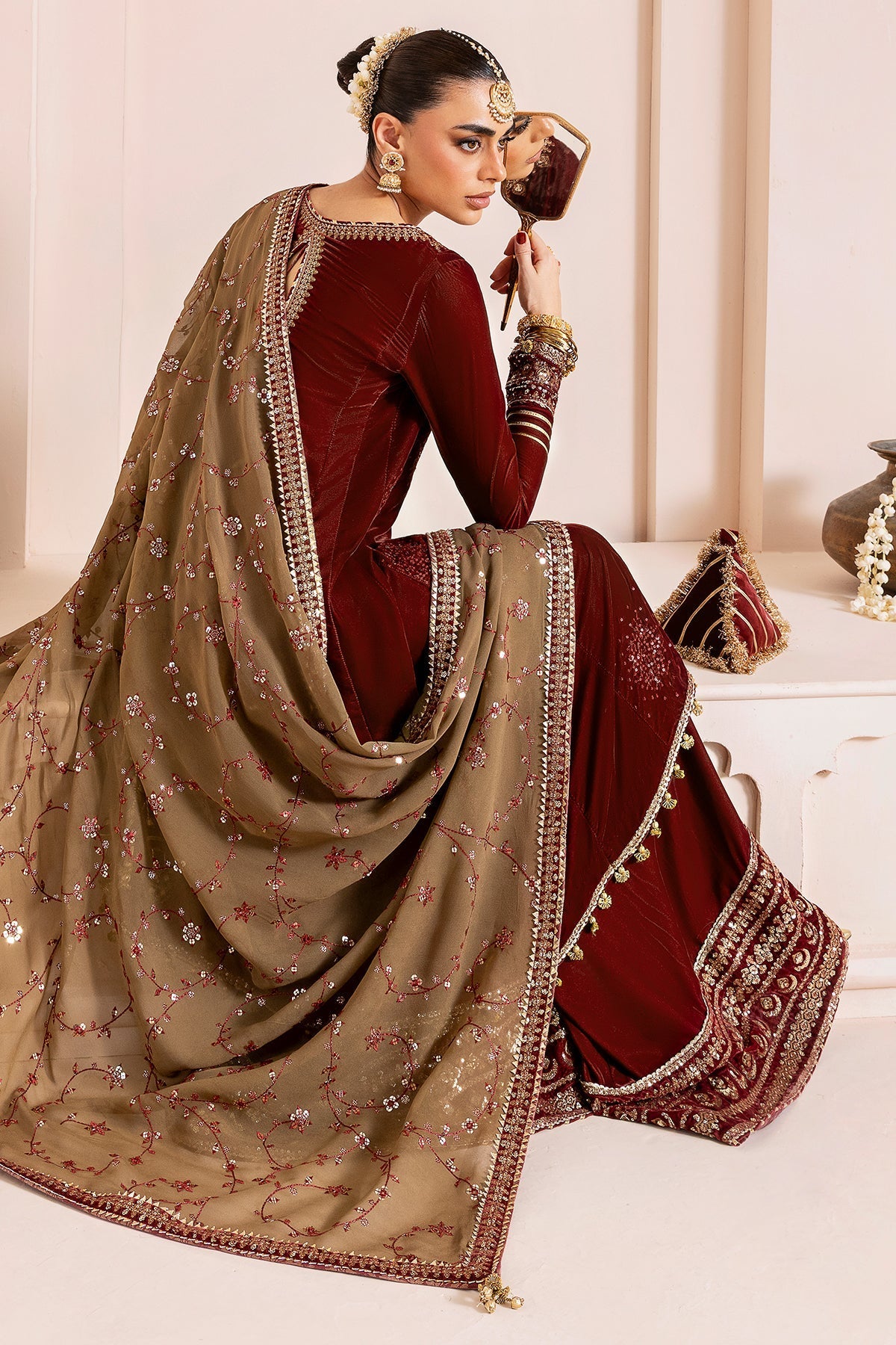 Jazmin CVF D-07 Style — Mairaz Three-Piece Suit