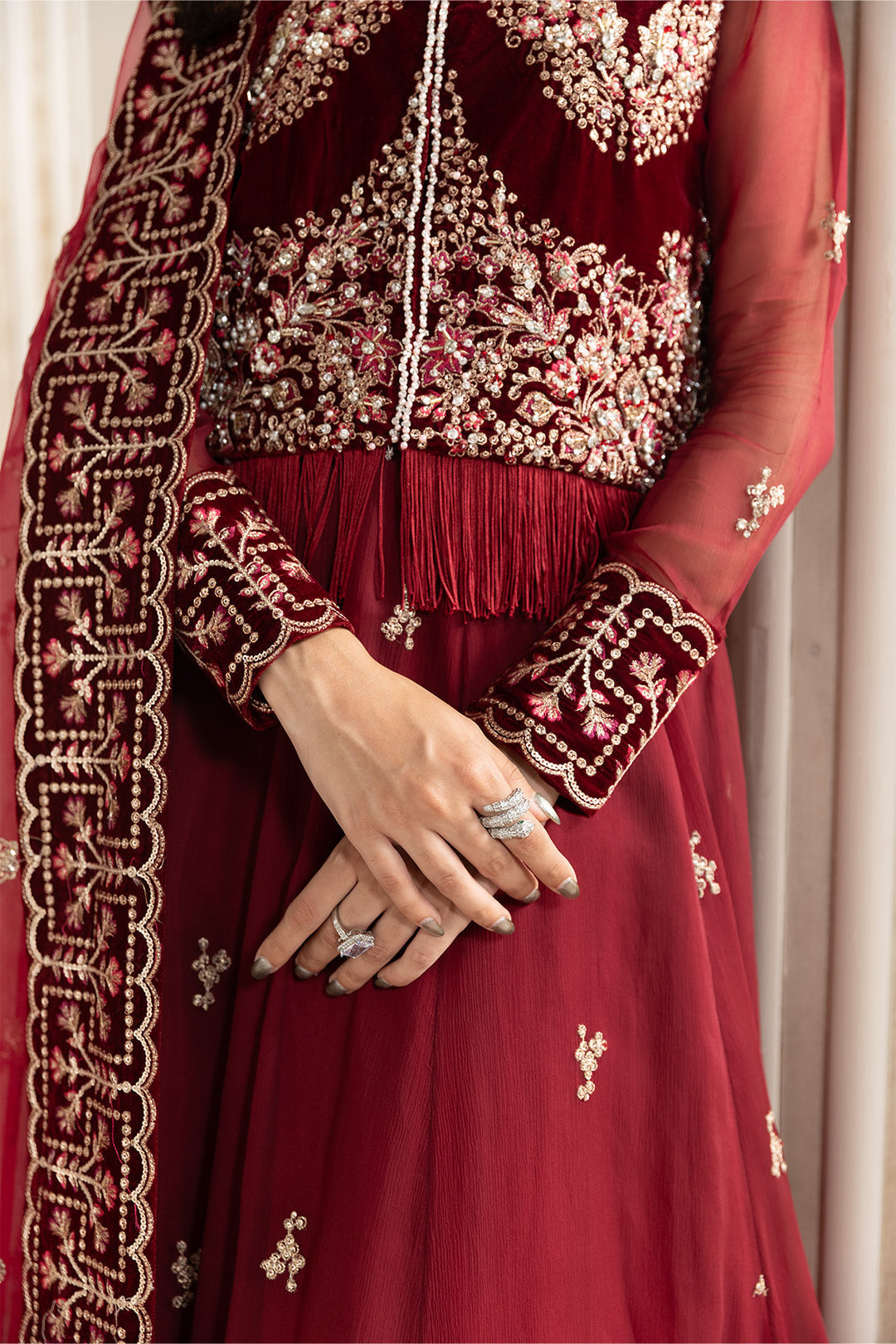 Alizeh Cherie Style — Mairaz Three-Piece Suit