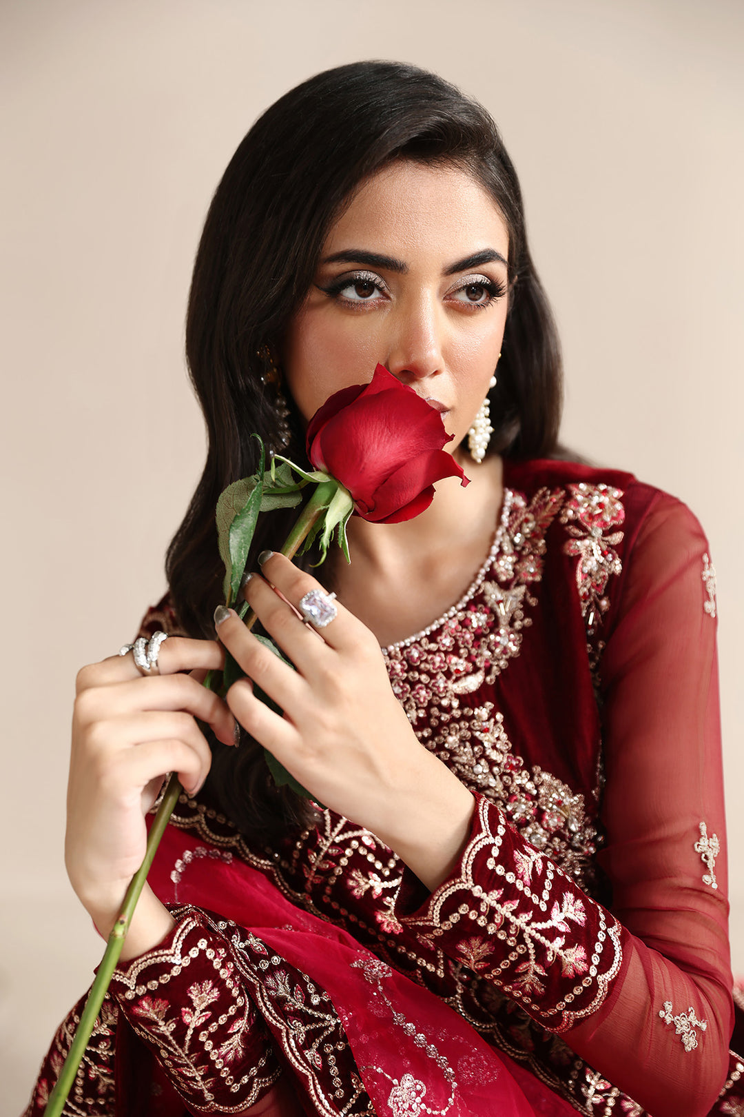 Alizeh Cherie Style — Mairaz Three-Piece Suit