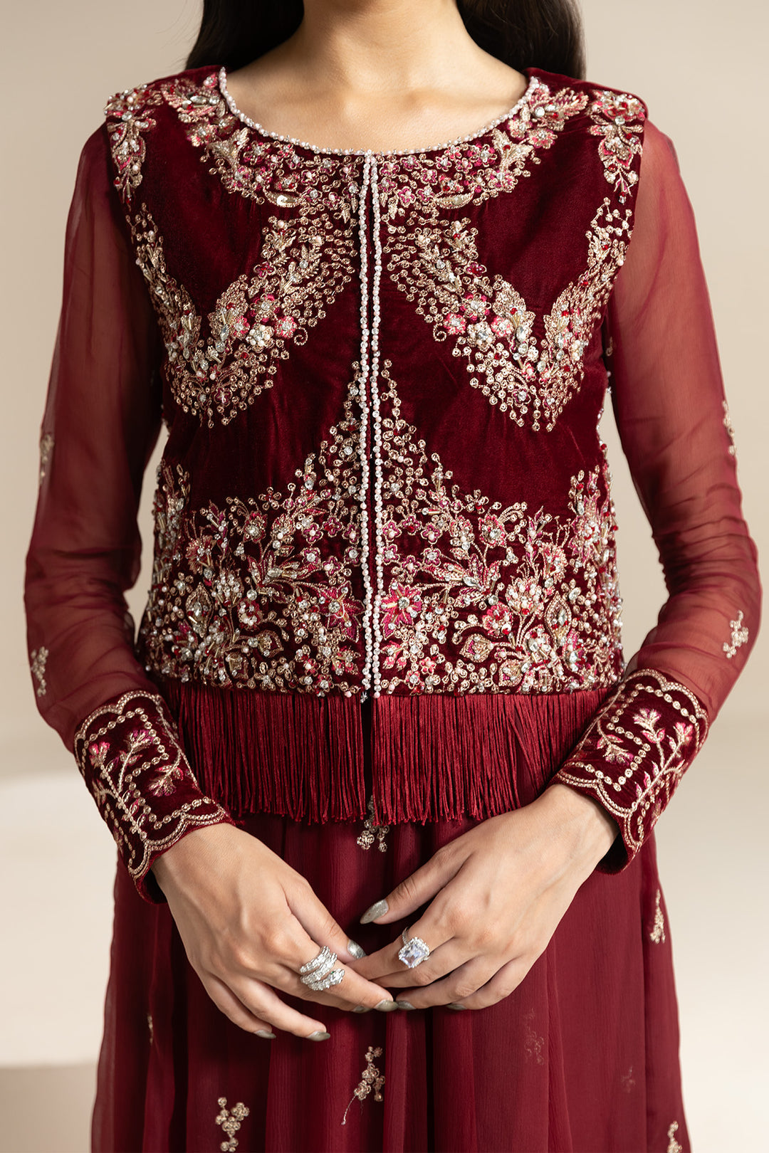 Alizeh Cherie Style — Mairaz Three-Piece Suit
