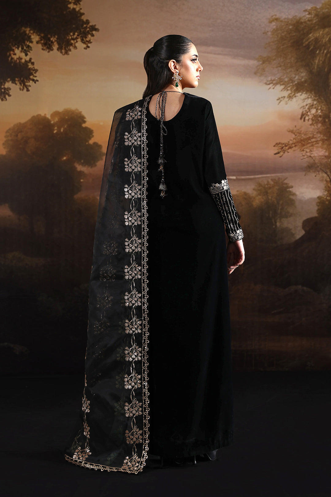 Alizeh AF-VLT-2212-Celeste Style — Mairaz Three-Piece Suit