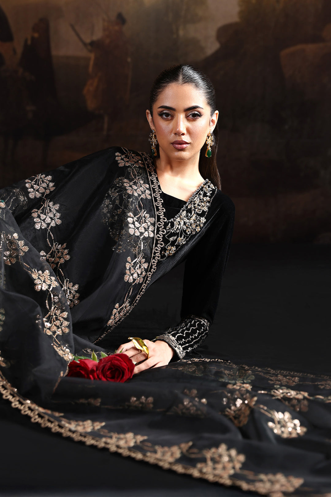 Alizeh AF-VLT-2212-Celeste Style — Mairaz Three-Piece Suit