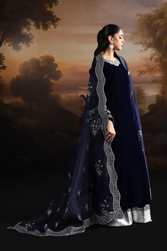 Alizeh Velvetine Style — Mairaz Three-Piece Suit