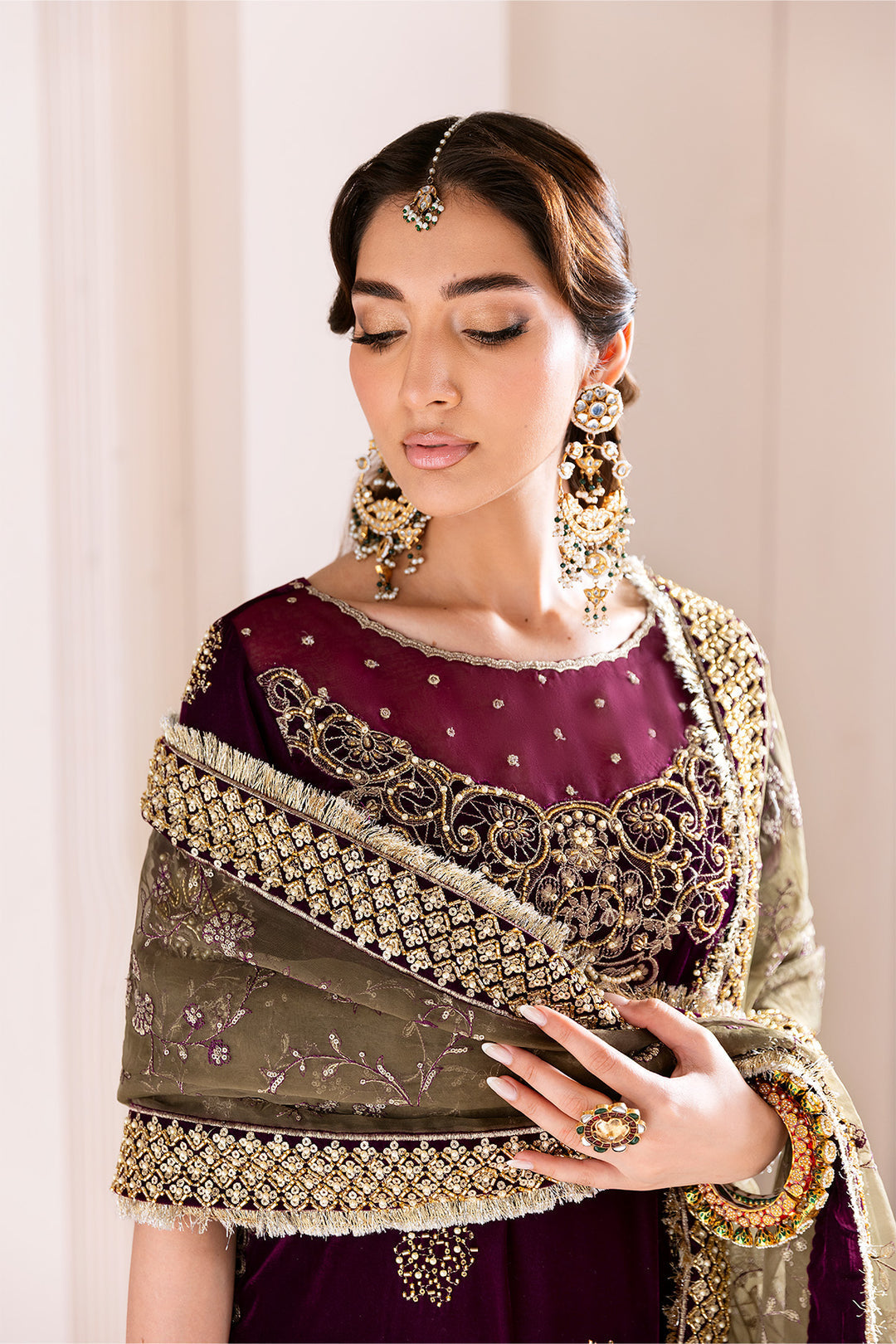 Alizeh Zarlish Style — Mairaz Three-Piece Suit