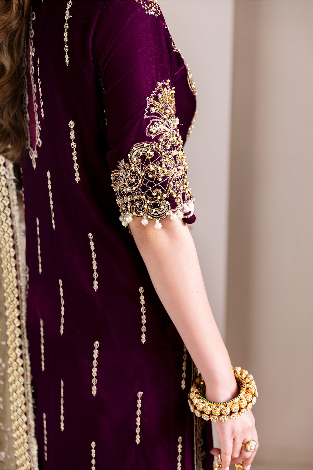 Alizeh Zarlish Style — Mairaz Three-Piece Suit