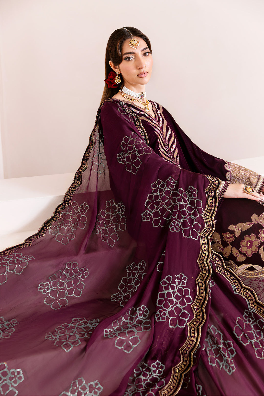 Alizeh AF-VLT-2221-Mehree Style — Mairaz Three-Piece Suit