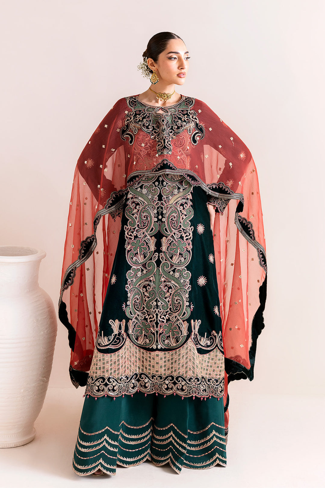 Alizeh Kiswa Style — Mairaz Three-Piece Suit