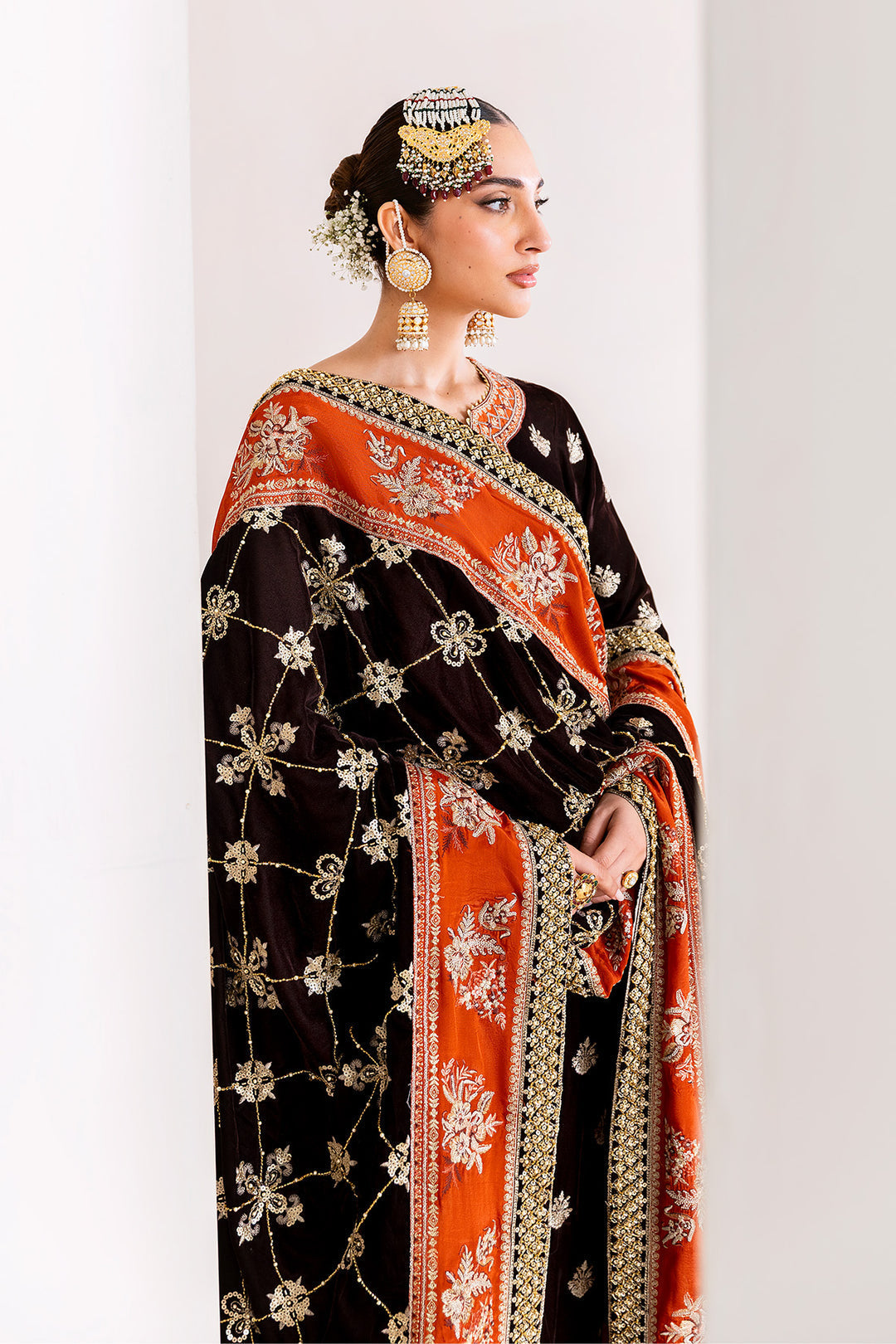 Alizeh Sabaat Style — Mairaz Three-Piece Suit