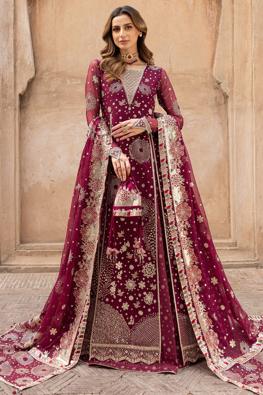 Farasha Scarlet Charm Style — Mairaz Three-Piece Suit