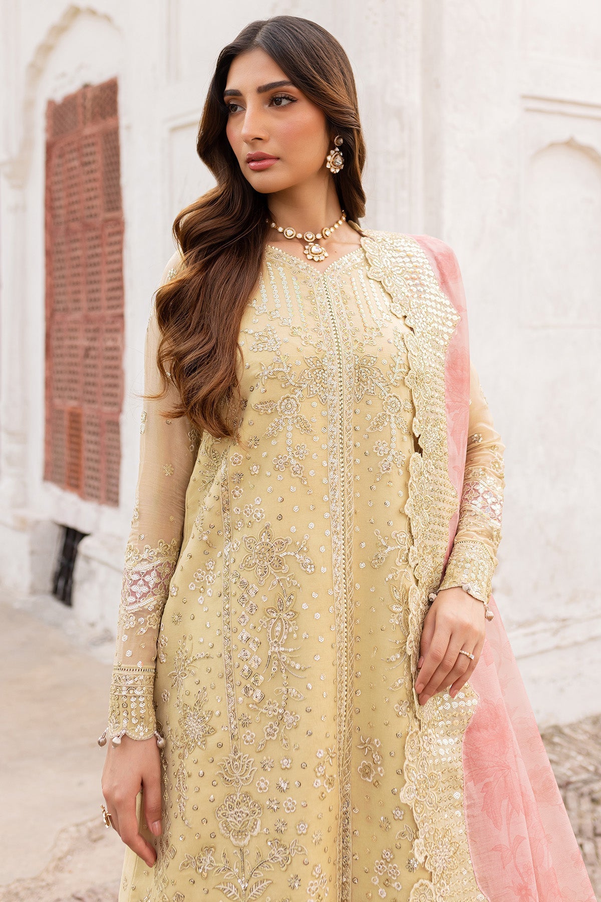 Farasha Marigold Bliss Style — Mairaz Three-Piece Suit