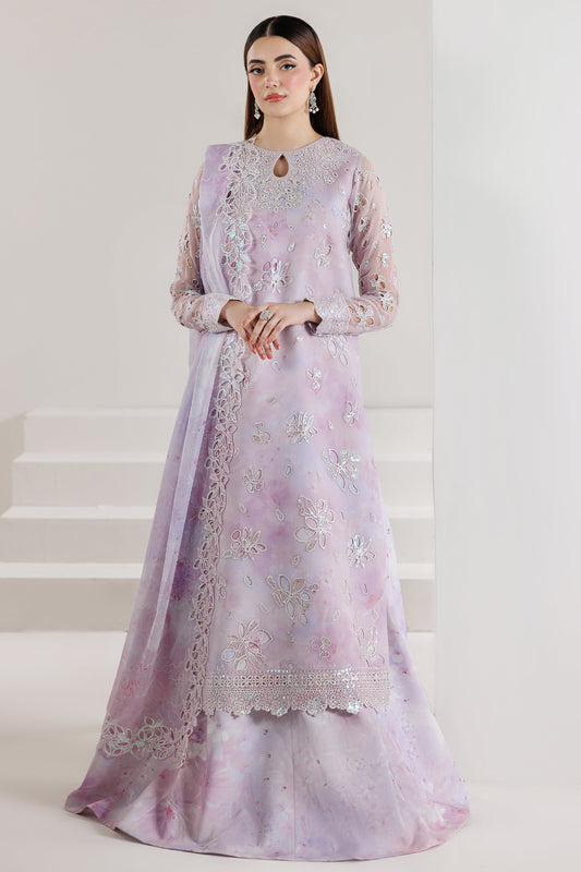 Farasha Lilac Enchant Style — Mairaz Three-Piece Suit