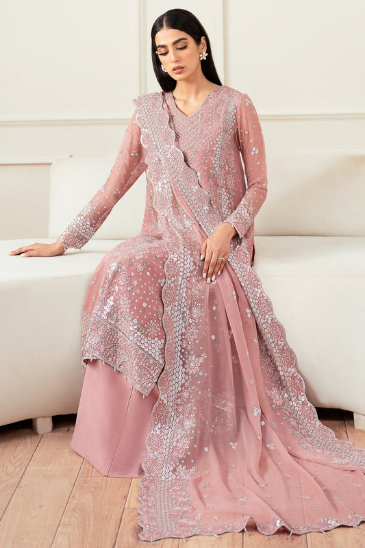 Farasha Style — Mairaz Mauve Three-Piece Suit