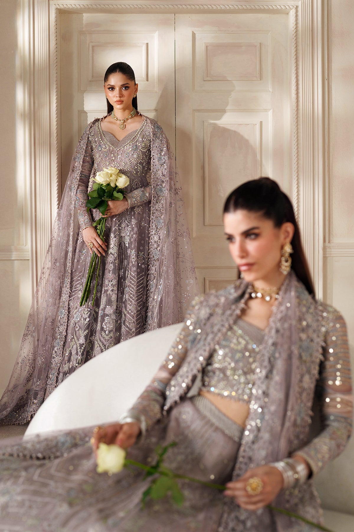 Baroque Chantelle CH14-04 style — Mairaz Embroidered Net Suit reference, view 9 of 19