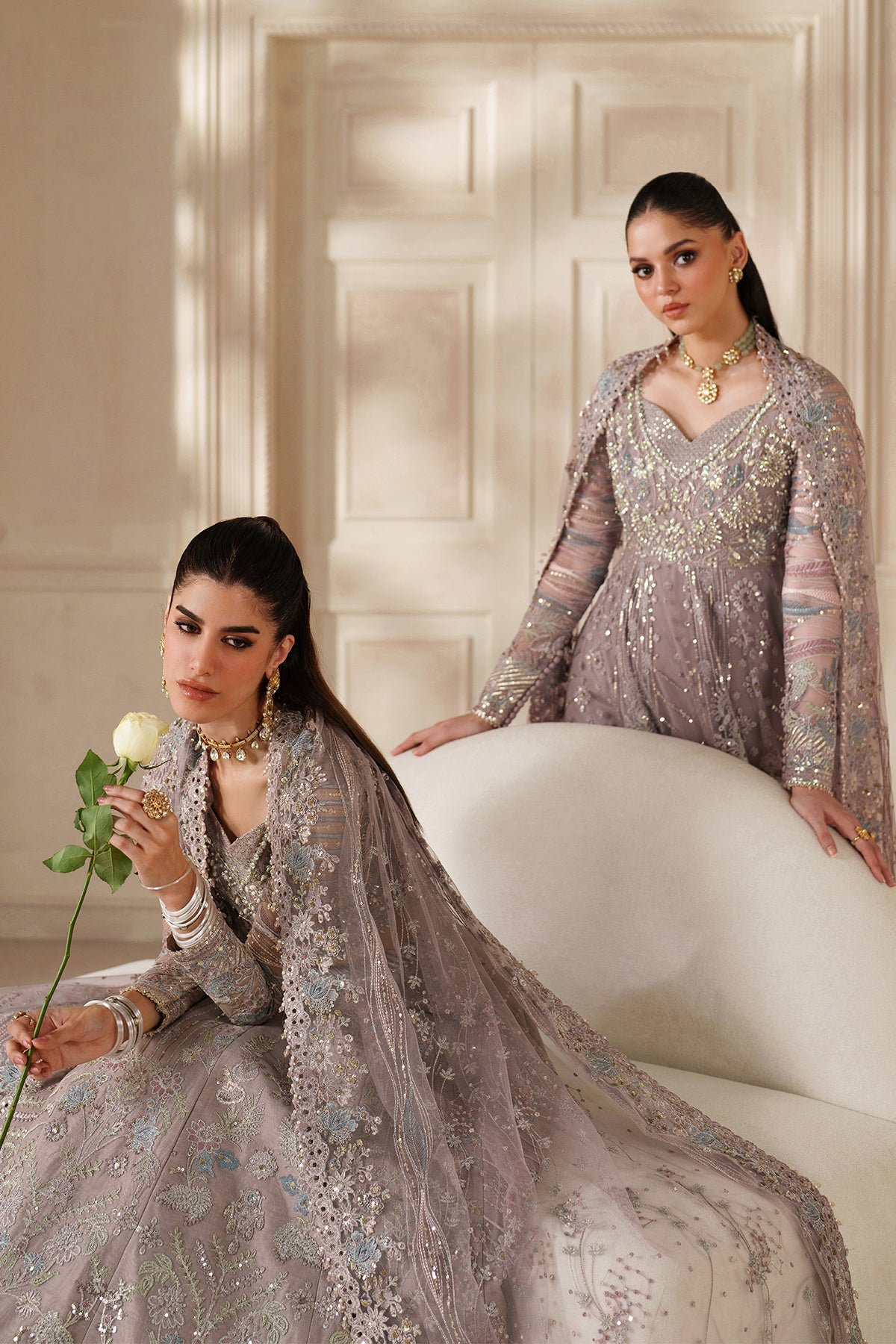 Baroque Chantelle CH14-04 style — Mairaz Embroidered Net Suit reference, view 16 of 19