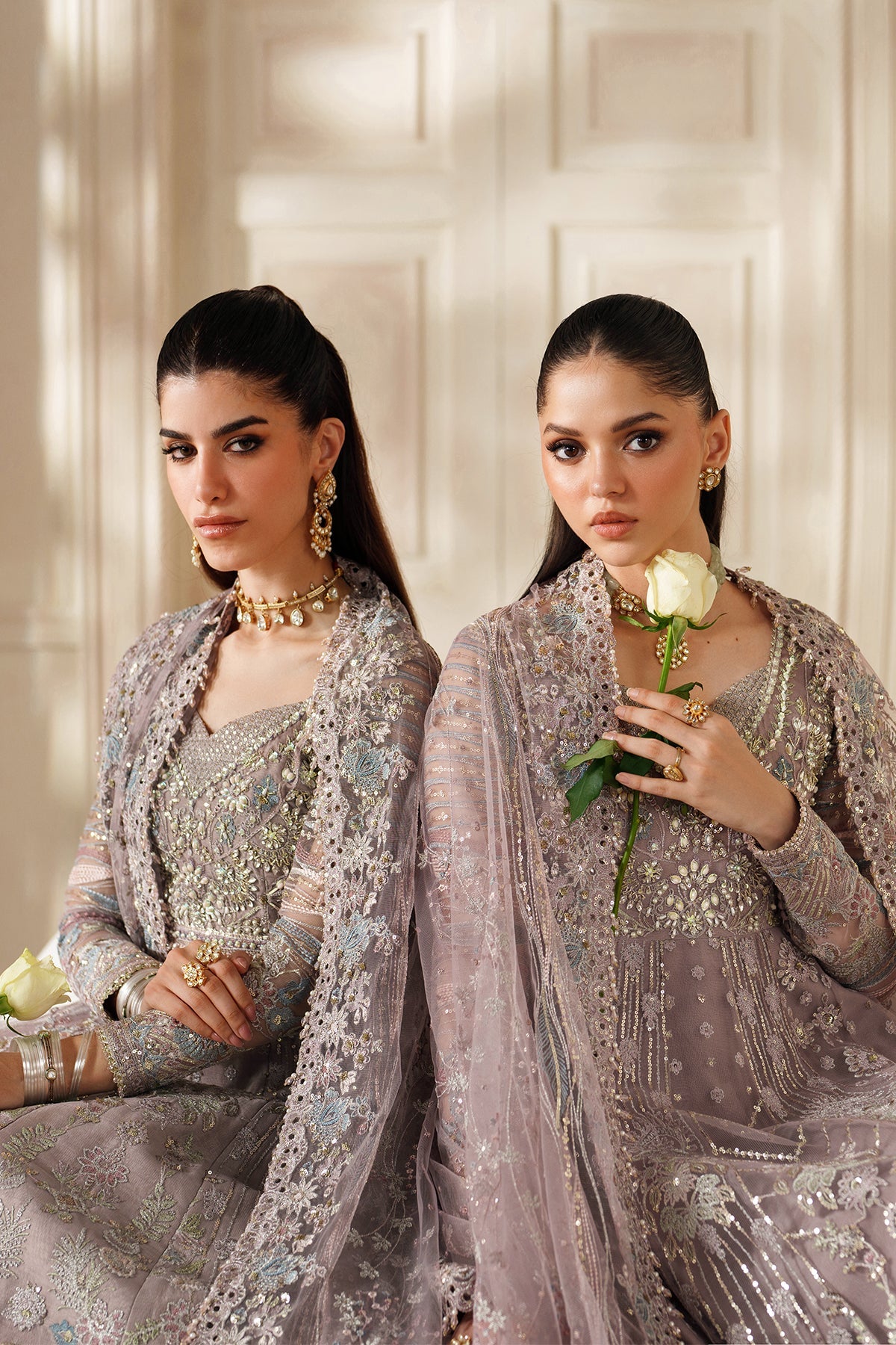 Baroque Chantelle CH14-04 style — Mairaz Embroidered Net Suit reference, view 12 of 19