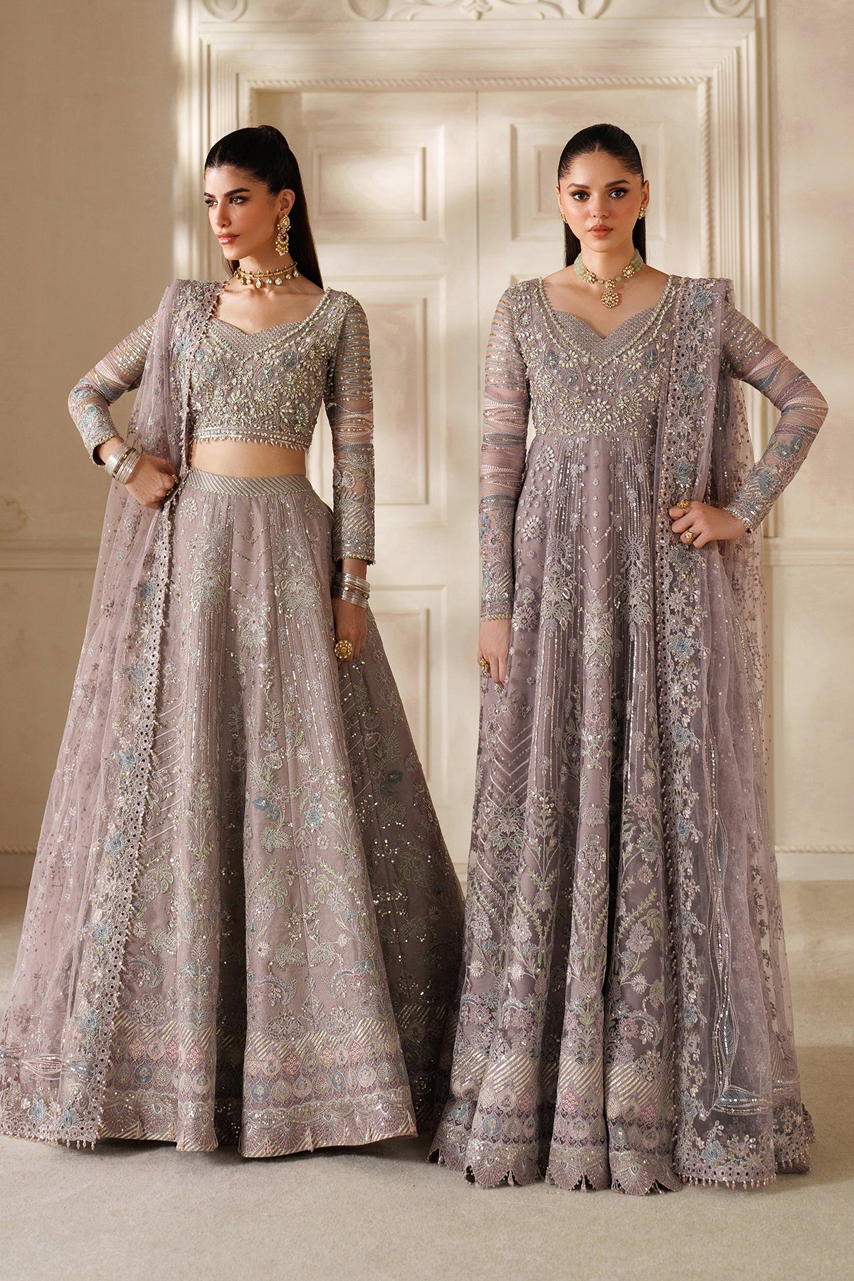 Baroque Chantelle CH14-04 style — Mairaz Embroidered Net Suit reference, view 1 of 19