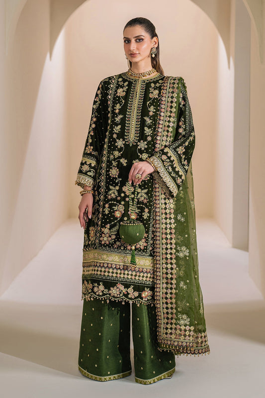 Embroidered Velvet UF-756 Style — Mairaz reproduction, product view 1 of 7