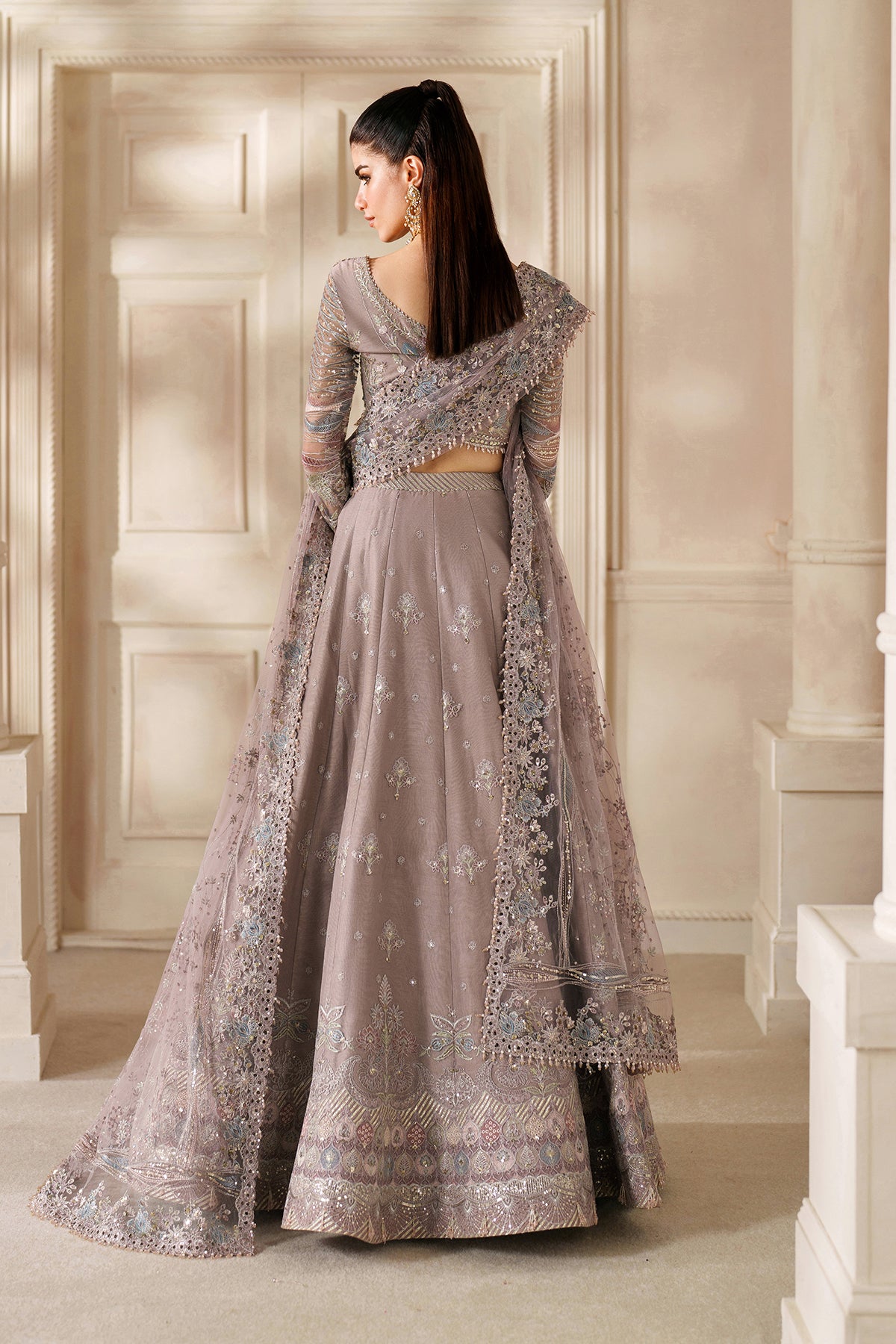 Baroque Chantelle CH14-04 style — Mairaz Embroidered Net Suit reference, view 5 of 19